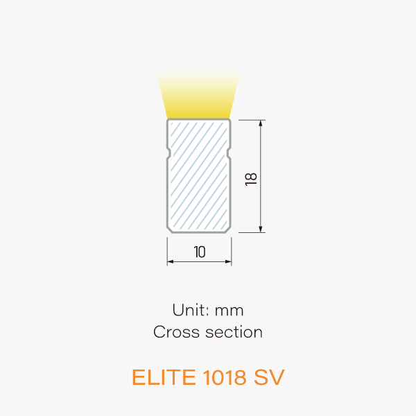 Elite Neon Side View IP67-ELITE 1018 SV