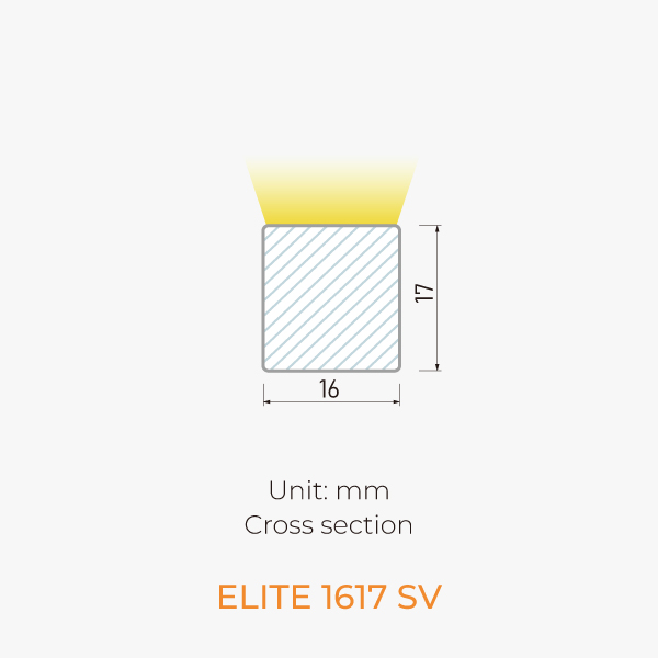 Elite Neon Side View IP67-ELITE 1617 SV