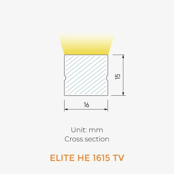 High Efficiency Neon IP67-ELITE HE 1615 TV