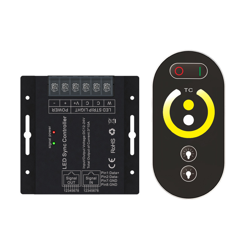 LED 6-Key Touch RGBW Sync Controller