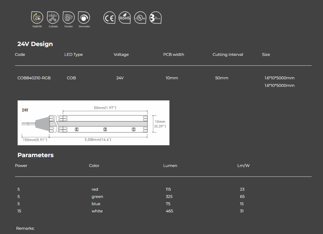 Seamless Linear Lighting – RGB
